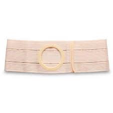 Special 5" Left, Beige, Cool Comfort, Flat Panel Belt, Extra Large, 2-7/8" X 3-3/8" Opening, Custom: Contoured