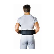 Sport Aid Duroform Back Belt, 6", Medium/large, Black