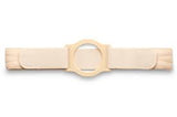 Special 9" Right, White, Cool Comfort, Nu-form Belt, Large, Custom: 3-1/2" Belt Ring Placed 1-1/2" From Top - Non-contoured