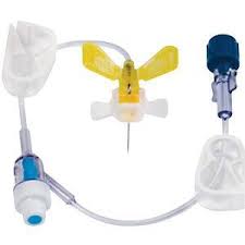 Miniloc Safety Infusion Set 20g X 3/4", Without Y-injection Site