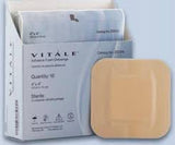 Vitale Sacral Silicone Foam Dressings, 7" X 6.75"