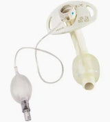 Medical feeding tube with balloon, gastrostomy device for enteral nutrition
