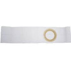 White adhesive medical tape roll on a flat white background, home healthcare supply