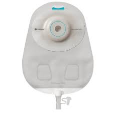 Sensura Mio 1-piece Urostomy Pouch, Soft Convex, Maxi, Transparent, Pre-cut 1" (25 Mm)
