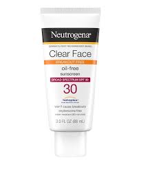 Neutrogena Clear Face Liquid Lotion Spf 30 3 Oz