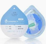 Compact infusion set for insulin pump, sterile packaging, medical supplies