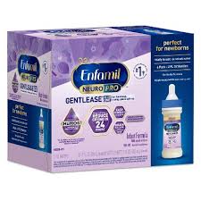 Enfamil Neuropro Gentlease, Ready-to-use, 2 Fl. Oz. Nursette Bottle
