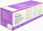Box of Protexis latex micro surgical gloves, purple packaging, medical supplies