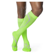 412c Motion High Tech Calf, 20-30mmhg, Unisex, Size Mm, Lime