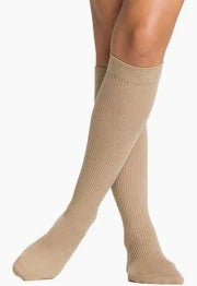 146c Casual Cotton Calf, 15-20mmhg, Women's, Size A, Khaki