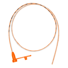 Indwelling Polyurethane Enteral Feeding Tube With Radiopaque Orange Stripe 8 Fr 35"