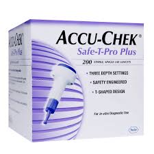Accu-chek Safe-t-pro Plus Lancet (200 Count)