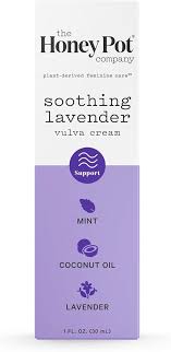 The Honey Pot Company Herbal Lavender Vulva Cream, 1 Oz - Replaces Hpc8575