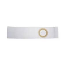 5" White, Regular Elastic, Nu-form Belt, Prolapse Flap, Medium, 4" Center Opening