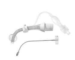 Tracoe Silcosoft Trach Tube 5.5 X 46mm, Proximally Longer, Cuffed, Silicone