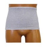 Men's Wrap/brief With Open Crotch And Built-in Ostomy Barrier/support Gray Small, Dual