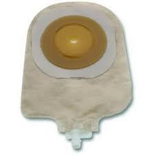 9" Urostomy One Piece Pouch, Extended Wear, Convex, Transparent, 1-1/4" Precut Stoma Opening, With Valve, And Belt Tabs
