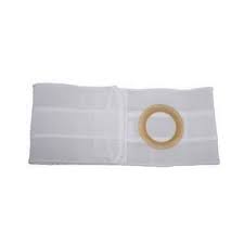 Special 6" Left, White, Cool Comfort, Flat Panel Belt, 2x-large, 3-1/8" Opening, Custom: 50" Overall Length