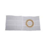 Special 6" Left, White, Cool Comfort, Flat Panel Belt, 2x-large, 3-1/8" Opening, Custom: 50" Overall Length