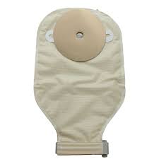 Special Nu-flex Opaque Drainable Pouch, Barrier Precut, Roll-up, Flat, 24 Oz. (11"), Custom: 1" X 1-1/8" Opening With 4-1/2" Foam