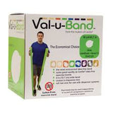 Val-u-band Resistance Bands, Dispenser Roll, 6 Yds., Lime-level 3/7, Latex-free