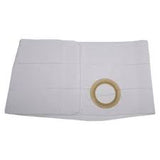 Special 9" Left, White, Regular Elastic, Nu-form Belt, Large, Custom: 2-3/8" Belt Ring Placed 2-1/2" From Bottom
