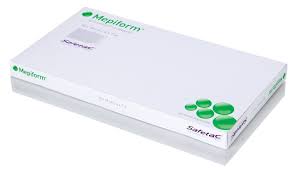 Mepiform Safetac Self-adherent Soft Silicone Dressing 4" X 7"