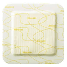 Biatain Silicone Foam Dressing 7" X 7", Pad Size 4.57" X 4.57"