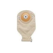 Nu-flex Adult Post-op Drain Pouch Pre-cut 1-1/8" X 2" With Barrier, Roll-up, Extra Deep Convex