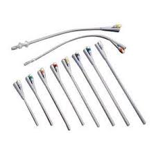 Dover 2-way Silicone Foley Catheter Coude Tip 22 Fr 30 Cc