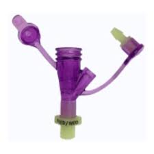 Y-port To Female Enfit Adapter With Enhanced Med-port