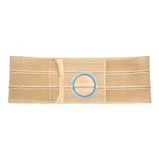 Special 5" Beige, Regular Elastic, Flat Panel Belt, Prolapse Flap, Small, 3-1/4" Opening, Custom: 25" Overall Length