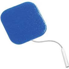 S-series Square Silver With Reusable Blue Gel Electrode 2" X 2"