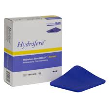 Hydrofera Blue Ready-transfer Foam Dressing, 2.5" X 2.5".