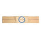 Adjustable beige abdominal support belt for medical and post-surgery recovery