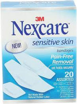 Nexcare Sensitive Skin Bandages, 20 Ct Asst