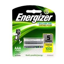 Rechargeable Aaa Batteries, 2/pkg