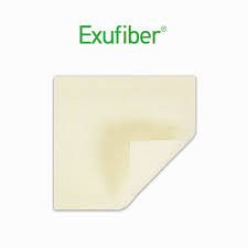 Exufiber Gelling Fiber Wound Dressing, 4" X 4.8"