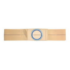Original Flat Panel Beige Support Belt With Prolapse Strap, 3-1/8" Center Opening, 4" Wide, X-large 41"-46"