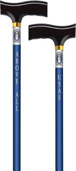 Straight Cane With Fritz Handle, Us Air Force