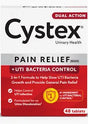 Cystex urinary health pain relief and UTI bacteria control tablets, 48 count, front package view
