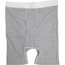 Options Mens' Brief With Built-in Barrier/support, Light Gray, Left Stoma, 3x-large