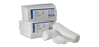 Dermacea Nonsterile Low-ply Gauze Rolls, Low Ply Bandage, 4" X 4 Yds.