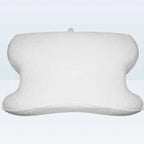 Ergonomic orthopedic pillow with contoured design for neck and spine support