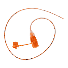 Neoconnect Polyurethane Enteral Feeding Tube With Enfit Connector And Radiopaque Orange Stripe, 8 Fr, 90 Cm