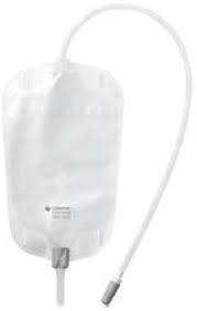 Conveen Security + Leg Bag With Clamp, Tubing, Non-latex Straps, 34 Fl Oz, 1000 Ml