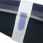 Close-up of medical supply bag with secure Velcro strap for home delivery