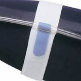 Close-up of medical supply bag with secure Velcro strap for home delivery