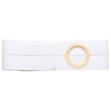 Special 10" Left, White, Cool Comfort, Nu-form Belt, Custom: 51" Overall Length 4-1/2" Belt Ring Placed 1" From Top With Prolapse Belt