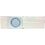 Special 6" Right, White, Cool Comfort, Flat Panel Belt, 2x-large, 2-1/8" Opening, Custom: 46" Overall Length